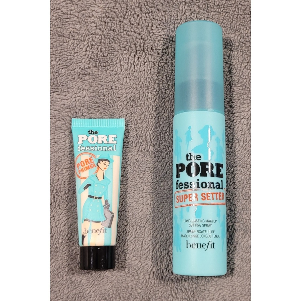 Benefit Cosmetics Joy To The Pores Mini Duo POREfessional Primer & Setting Spray